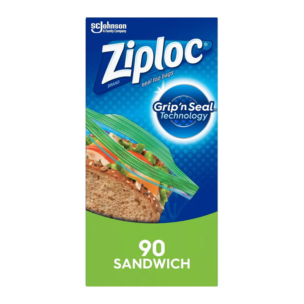 Ziploc Sandwich Bags, 90 Ct